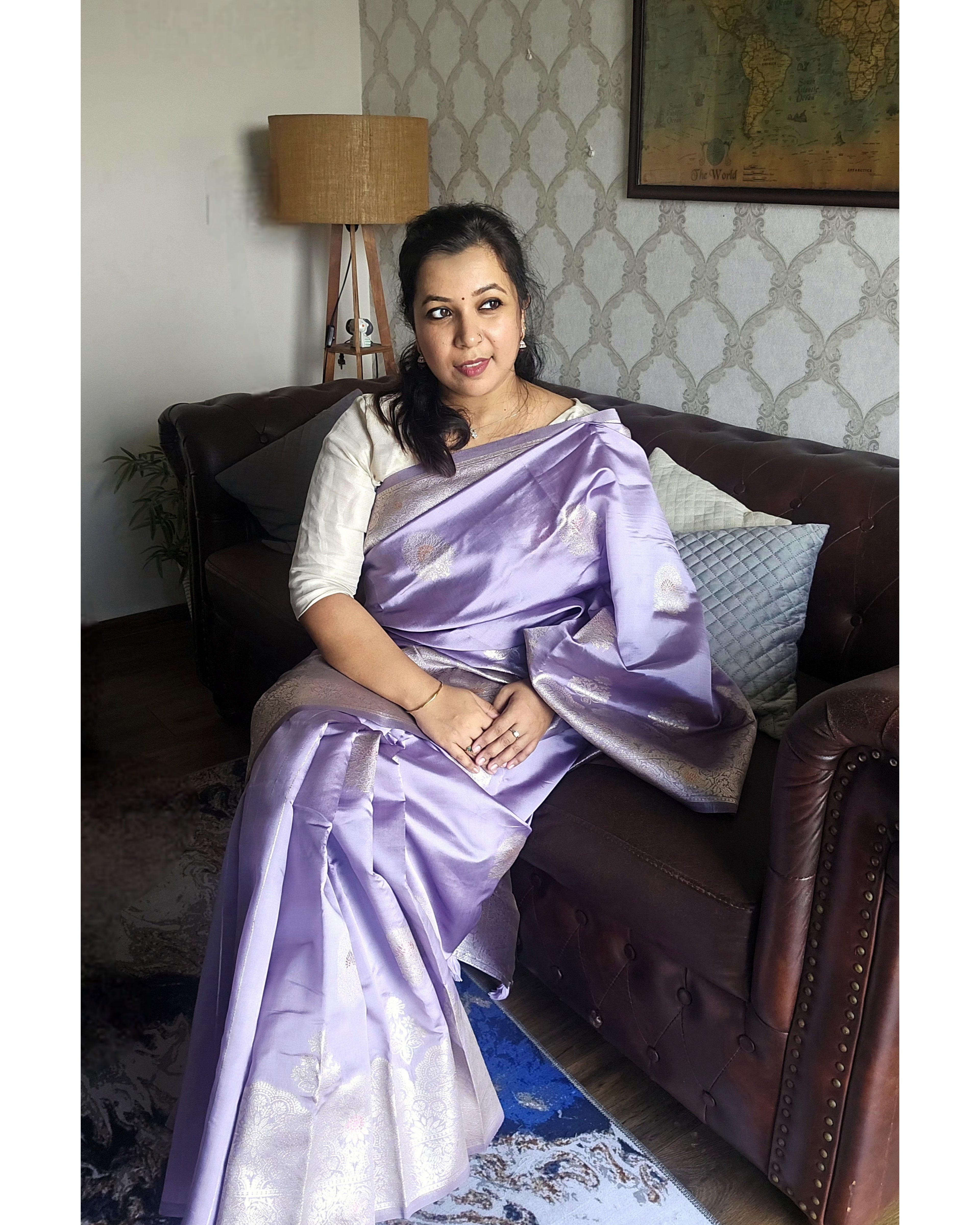 Banarasi , cotton , linen , daily wear , workwear , pure hand