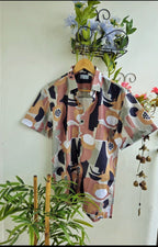 Abstract print Men's Shirt - ATB - All things Beautiful ✨️ 