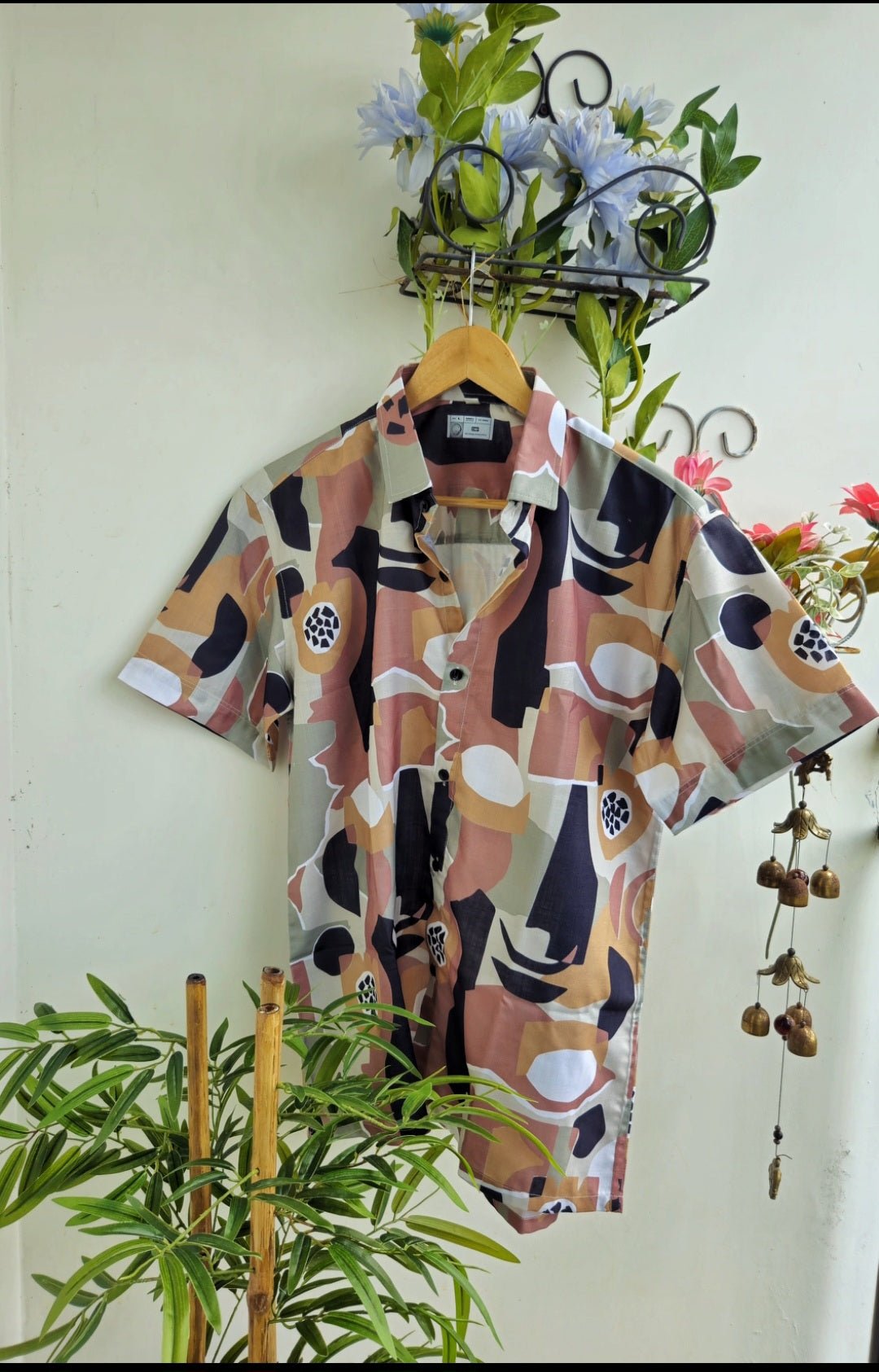 Abstract print Men's Shirt - ATB - All things Beautiful ✨️ 