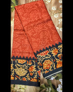 Ajrakh print -Manipuri Semi Silk-ATB - All things Beautiful ✨️ 