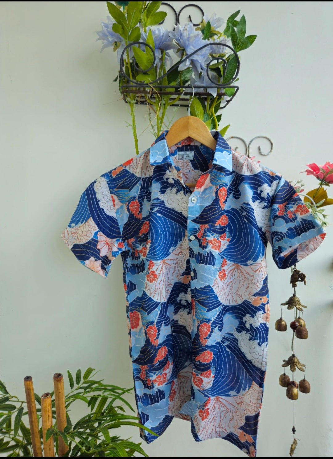 Blue Waves Men's Shirt - ATB - All things Beautiful ✨️ 