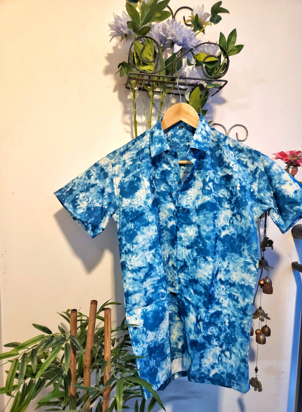 Clouds Blue Men's Shirt- ATB - All things Beautiful ✨️ 
