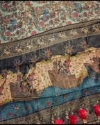 Kalamkari print - Chanderi Cotton Sarees - ATB - All things Beautiful ✨️ 