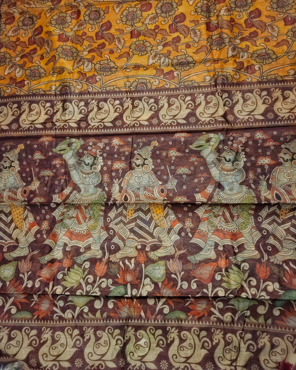 Kalamkari print - Chanderi Cotton Sarees - ATB - All things Beautiful ✨️ 