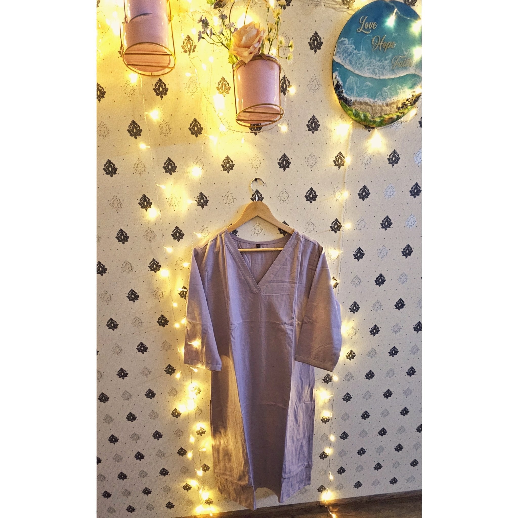 Lavender Kurta Set - ATB - All things Beautiful ✨️ 