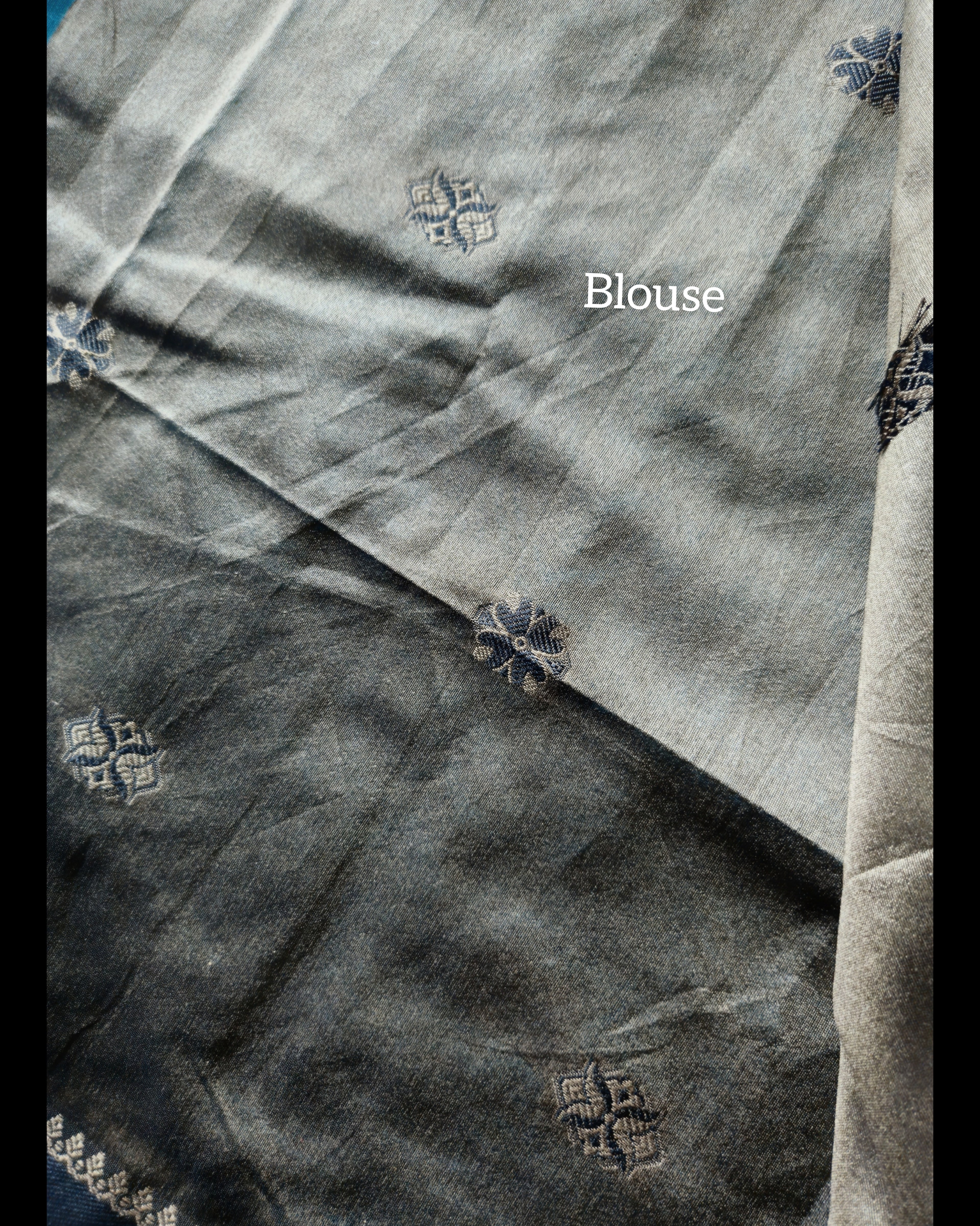 Teal green - Jute cotton Handwoven sarees - ATB - All things Beautiful ✨️ 