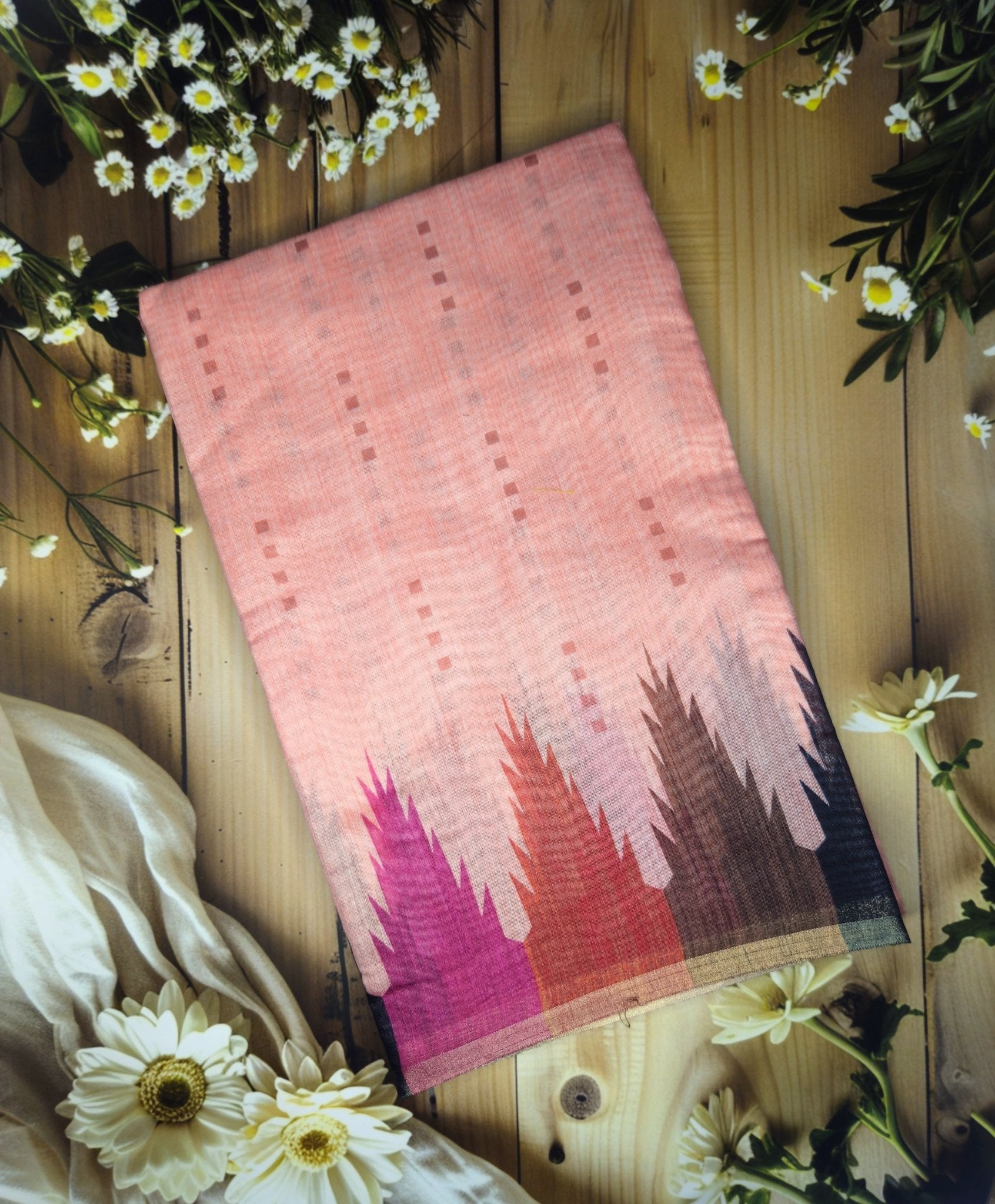 Cotton Sarees with Temple border - All things Beautiful ✨️  #