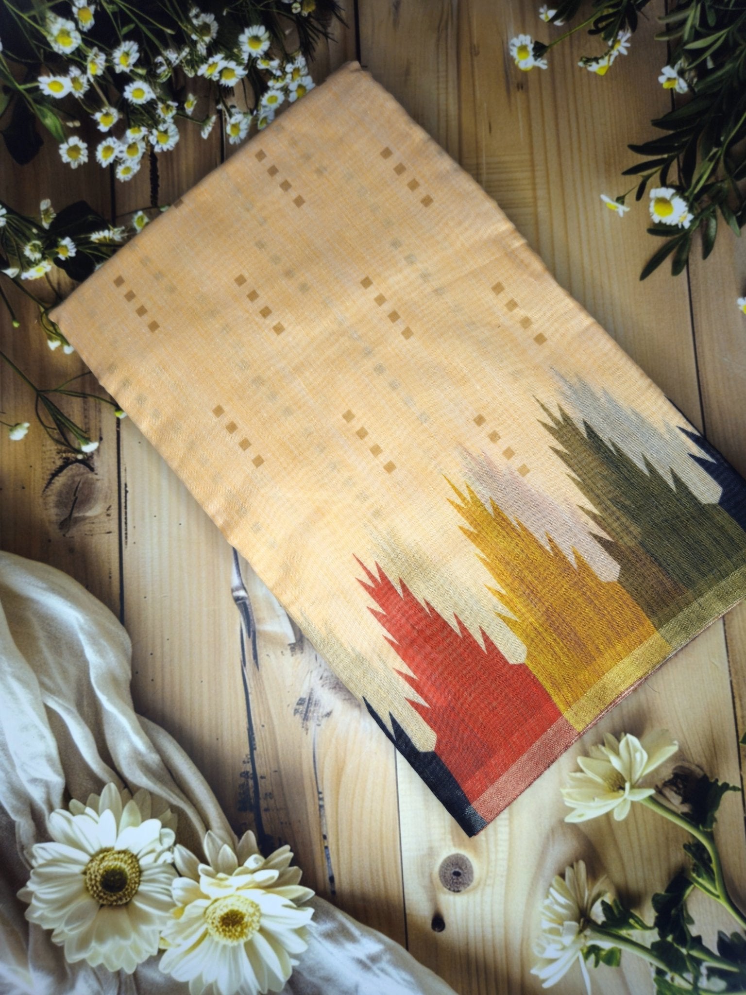 Cotton Sarees with Temple border - All things Beautiful ✨️  #