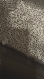 Metallic Grey Kubera Pattu saree