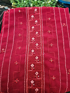 Georgette Embroidered Unstitched material