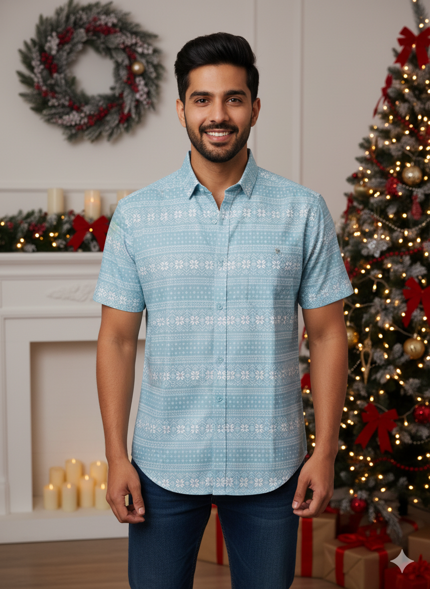 Printed Cotton Shirt - ATB ✨️