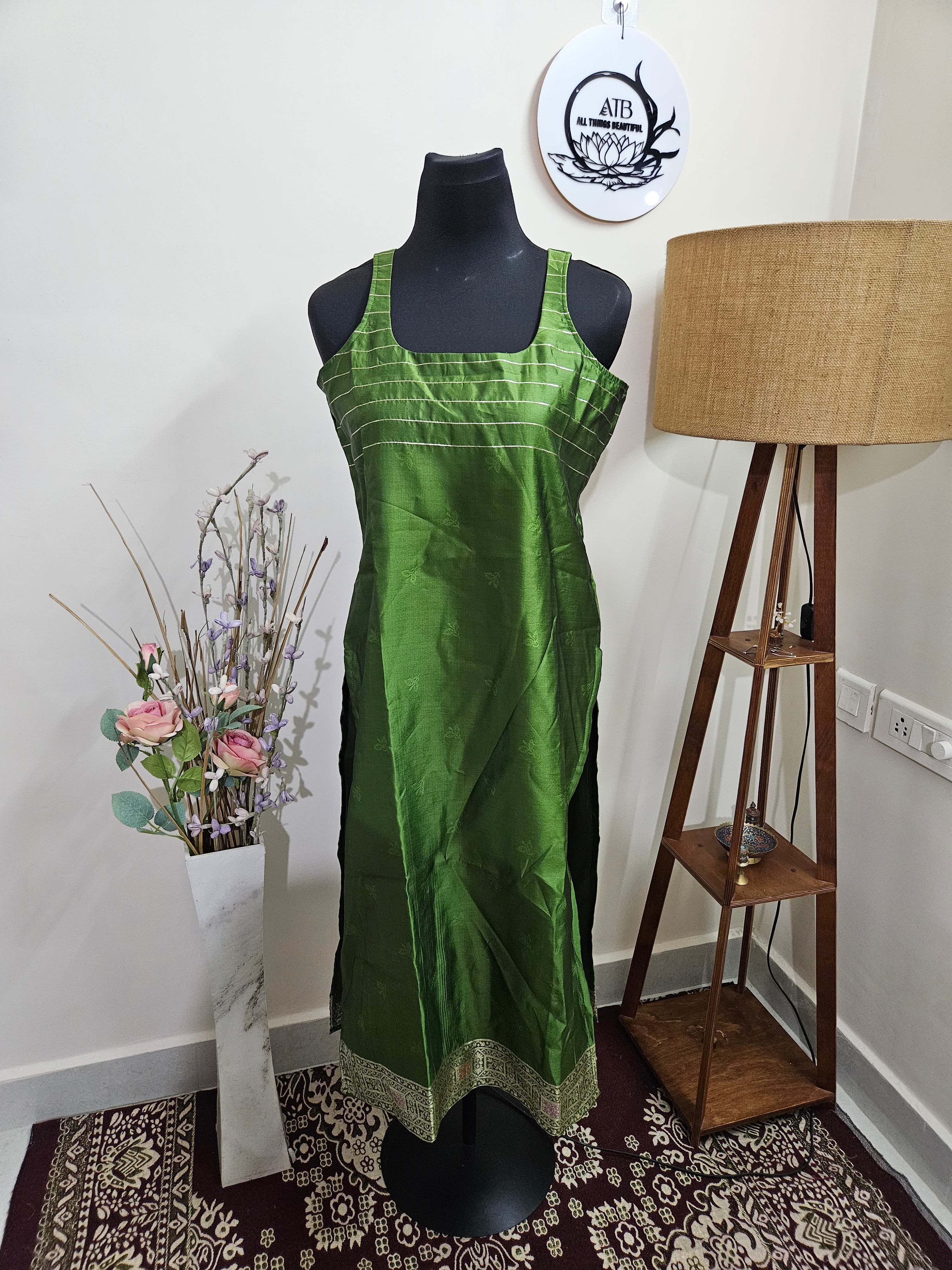 Designer wear - Silk kurta - ATB ✨️