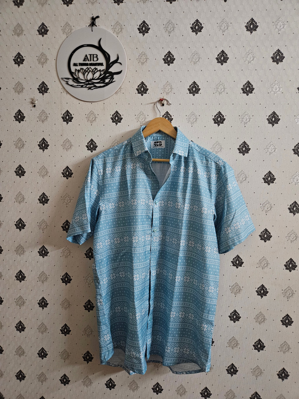 Printed Cotton Shirt - ATB ✨️