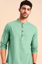 Men's Short Kurta - Full Sleeves - ATB