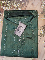 Men's Full sleeve Long Kurta - Silk - ATB