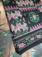 Bhagalpuri Tussar Silk Sarees - Ikkat print - ATB ✨️