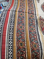 Chanderi cotton with Jaipur Handblock prints