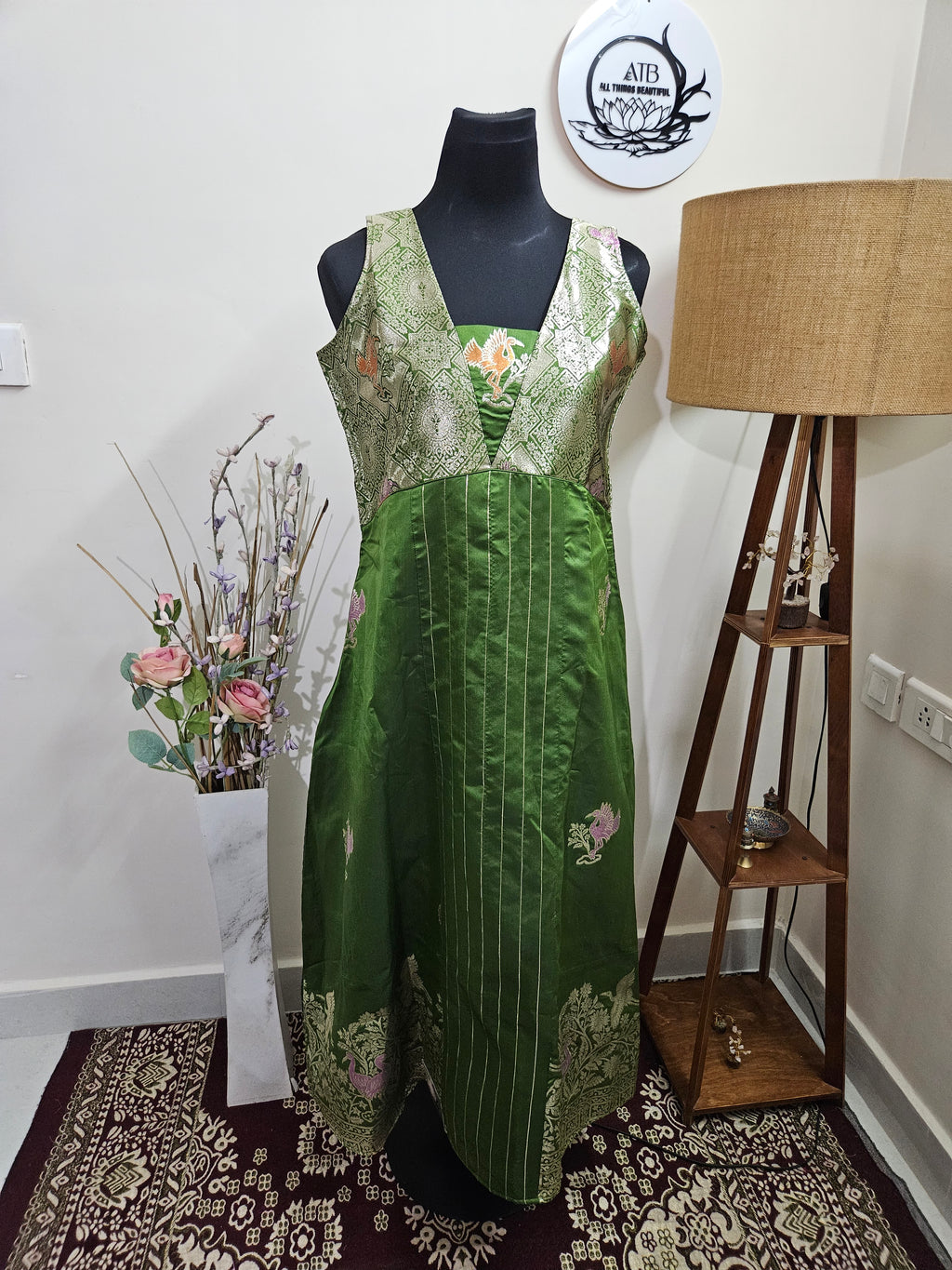 Designer wear - Silk Gown - ATB ✨️