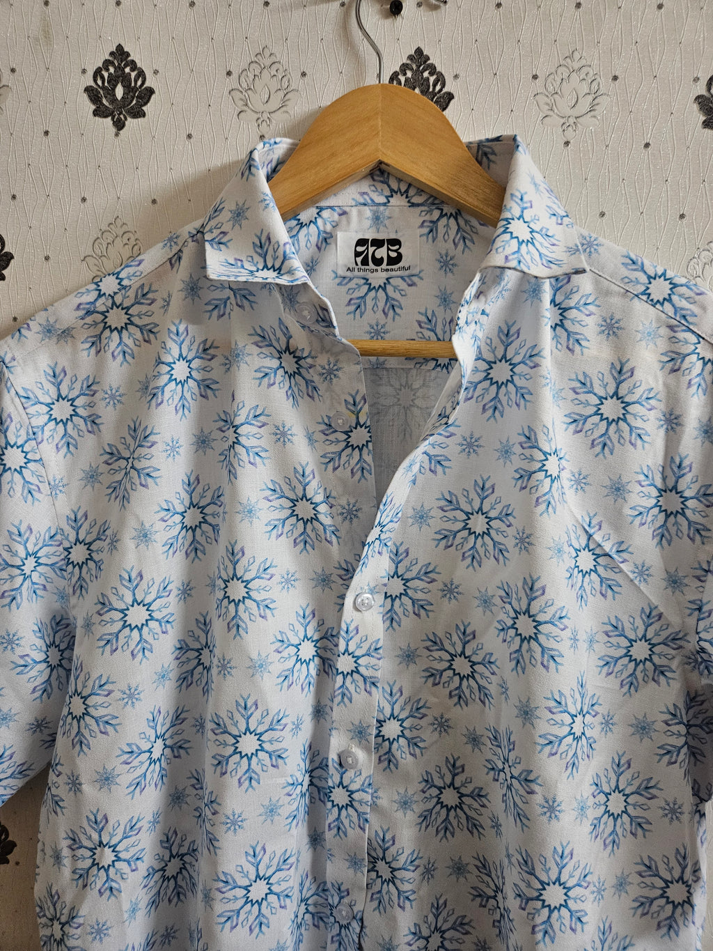 Printed Cotton Shirt - ATB ✨️