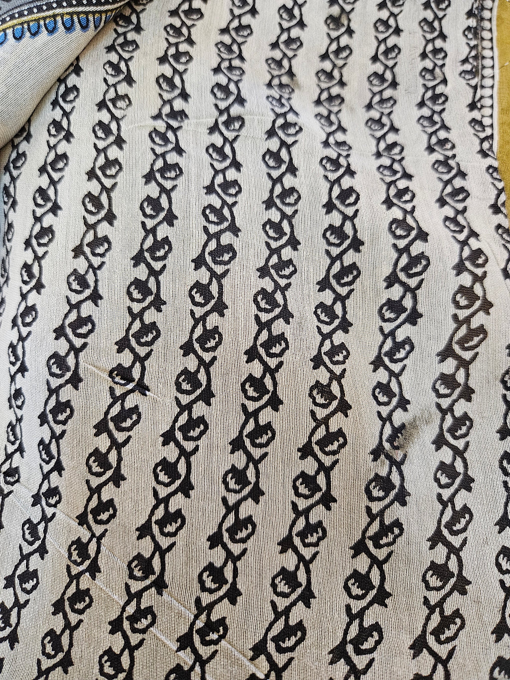Chanderi cotton with Jaipur Handblock prints