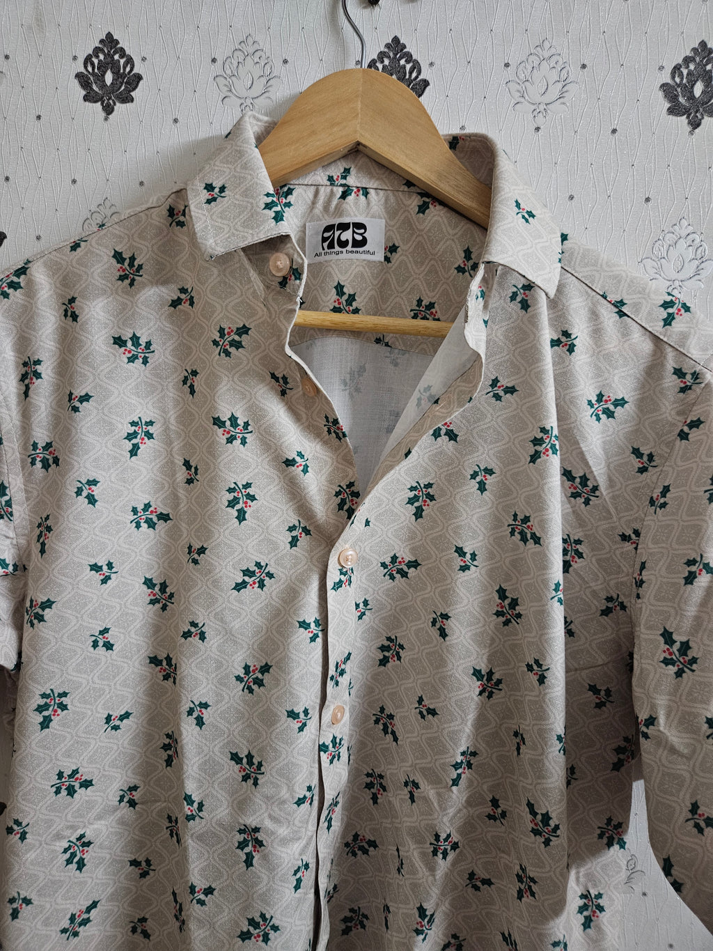 Printed Cotton Shirt - ATB ✨️