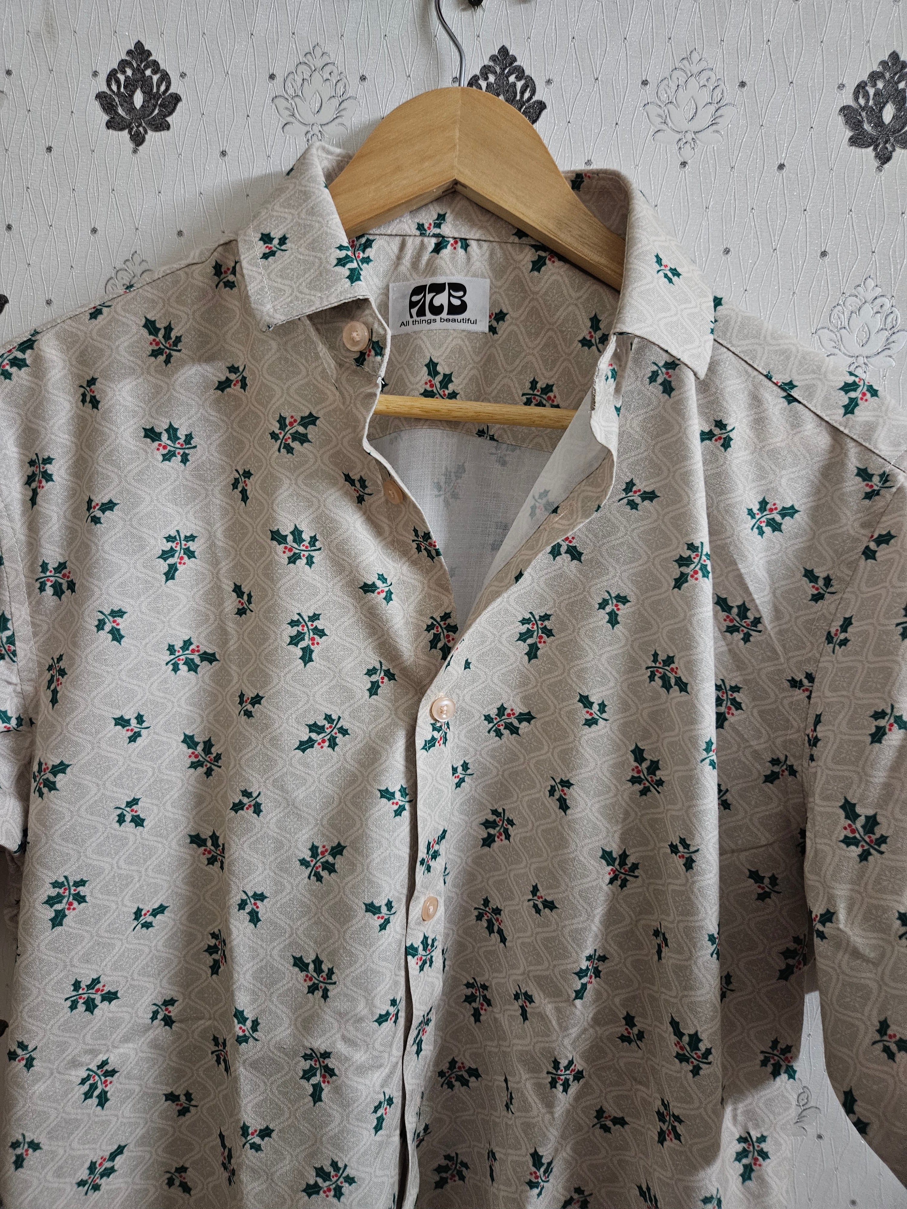 Printed Cotton Shirt - ATB ✨️