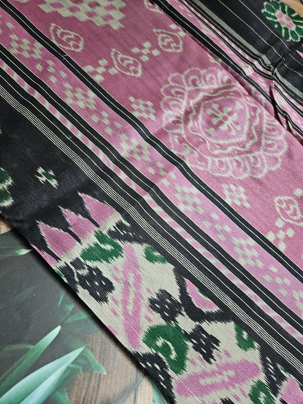 Bhagalpuri Tussar Silk Sarees - Ikkat print - ATB ✨️