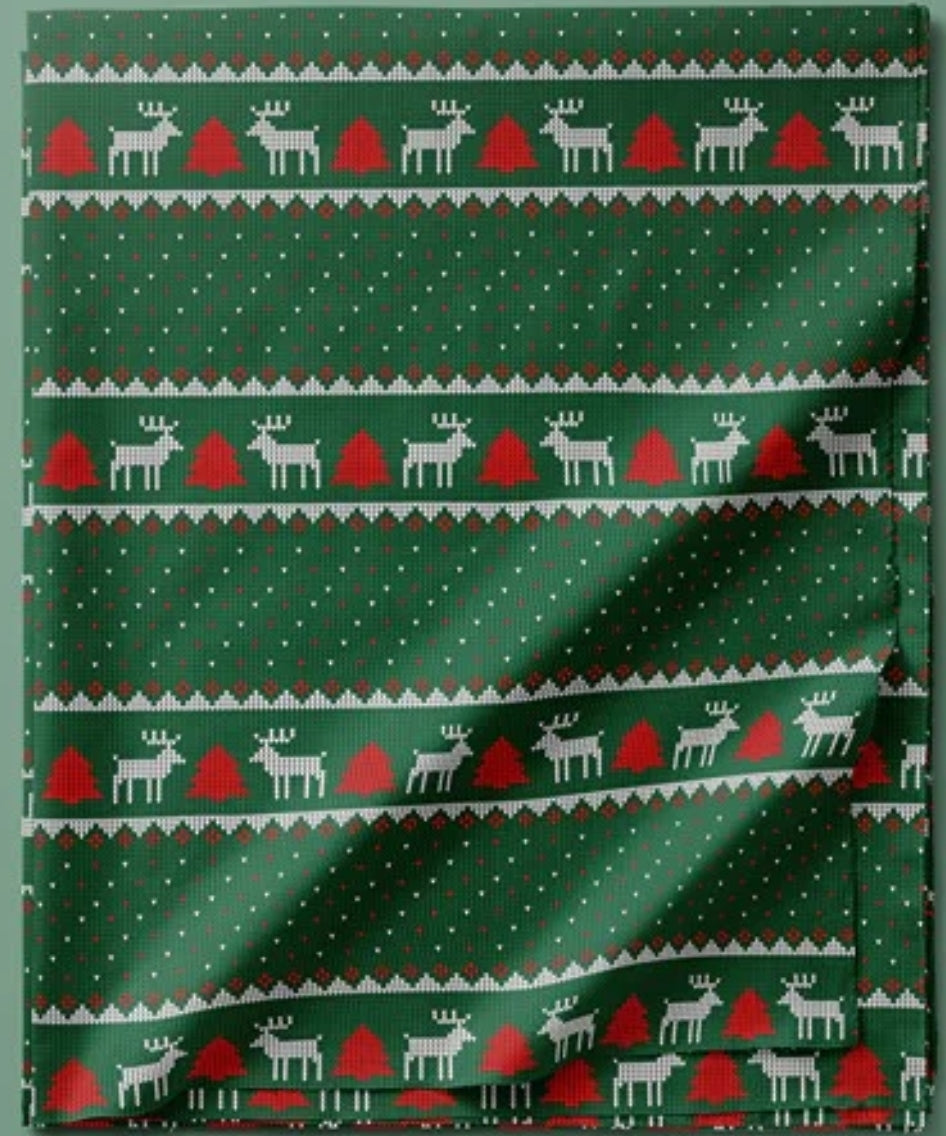 Christmas print Fabric - ATB ✨️