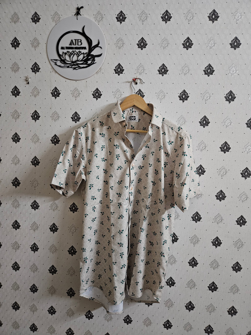 Printed Cotton Shirt - ATB ✨️