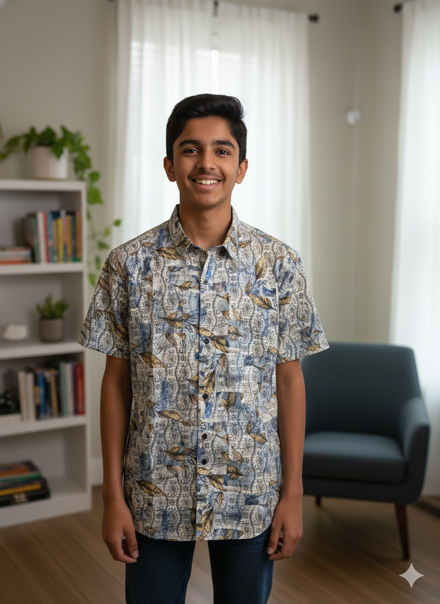 Noisy leaves - shirt - ATB