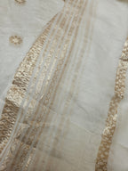 Banarasi Unstitched material - dual shade weaving - ATB ✨️