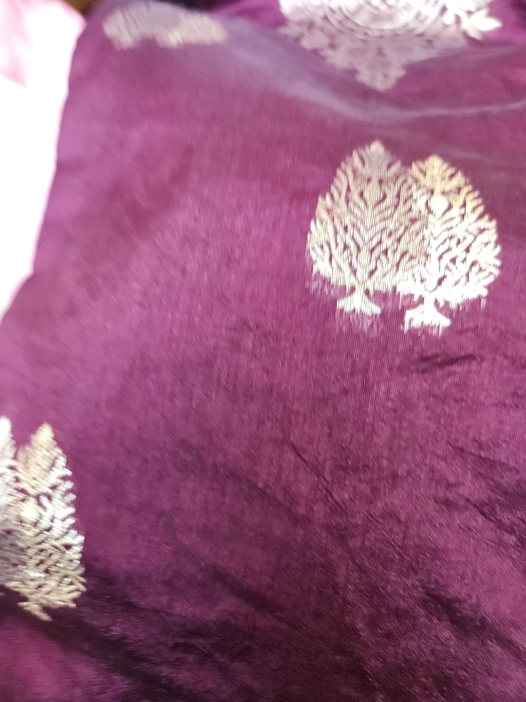 Banarasi Unstitched material - dual shade weaving - ATB ✨️