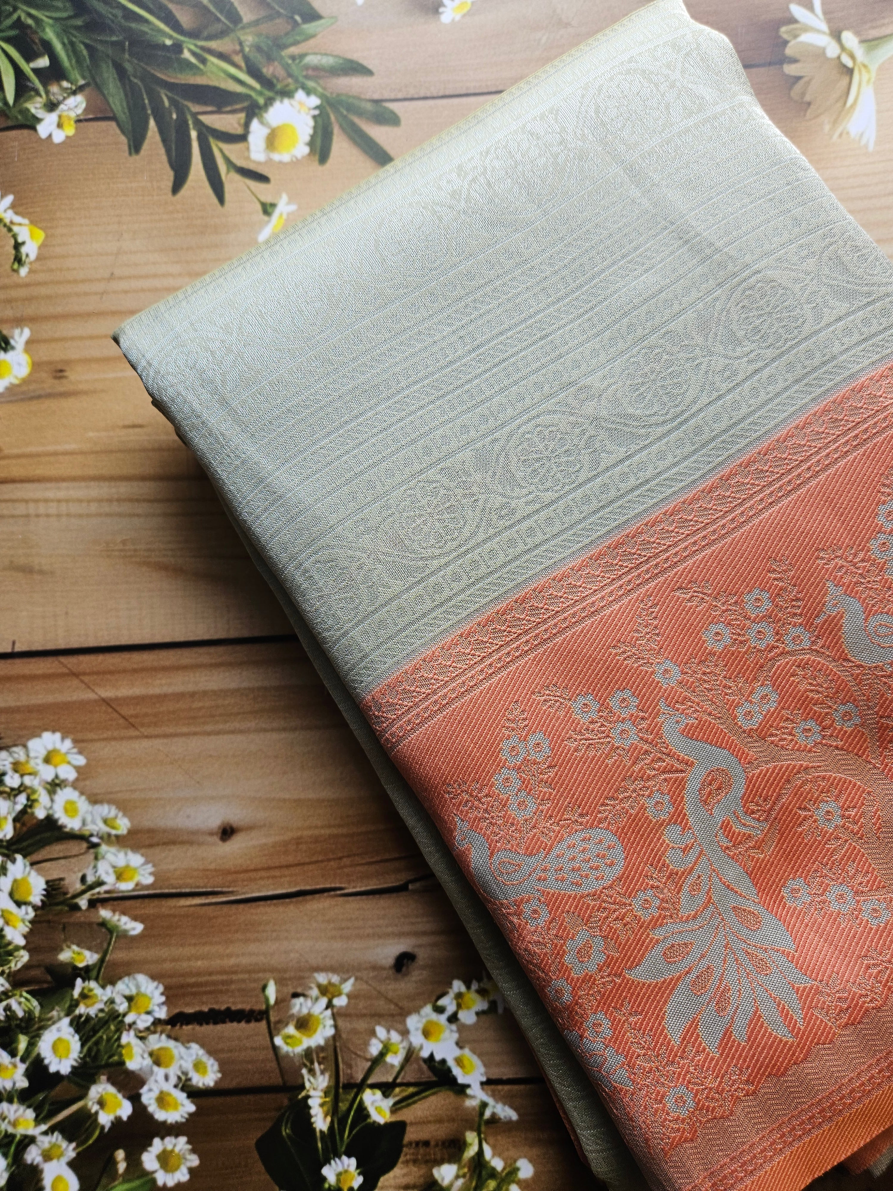 Pastel- Semi Silk Sarees - ATB