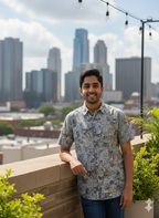 Noisy leaves - shirt - ATB