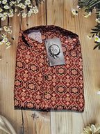 Men's Short kurta - Jaipur Print - Full sleeves - ATB