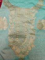 Banarasi Unstitched material - dual shade weaving - ATB ✨️