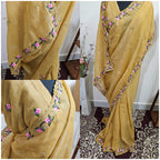 Crushed tissue sarees - ATB ✨️