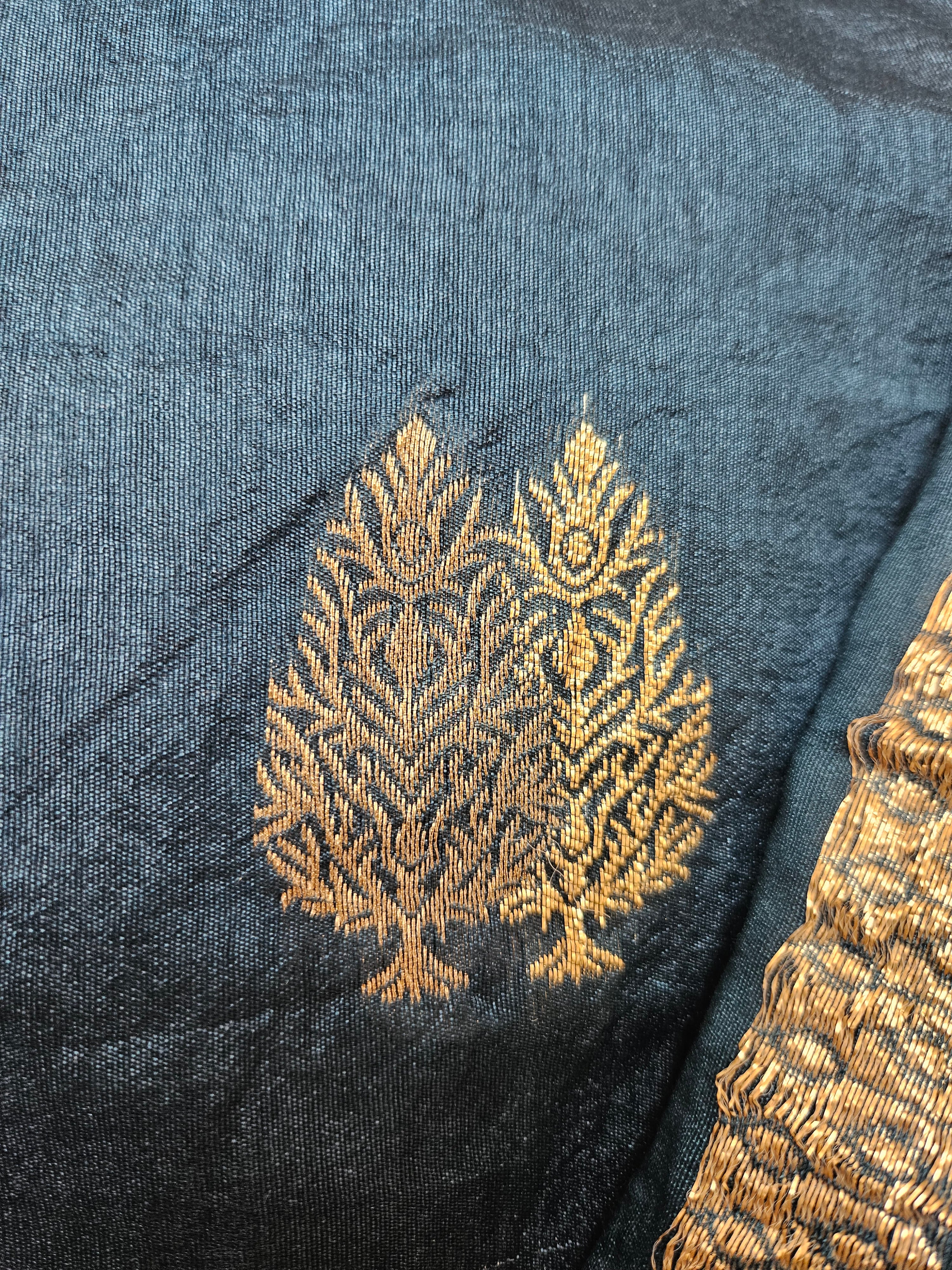 Banarasi Unstitched material - dual shade weaving - ATB ✨️