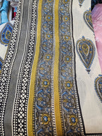 Chanderi cotton with Jaipur Handblock prints