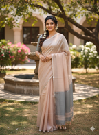 Metallic shade shimmer - Tissue Saree - ATB ✨️