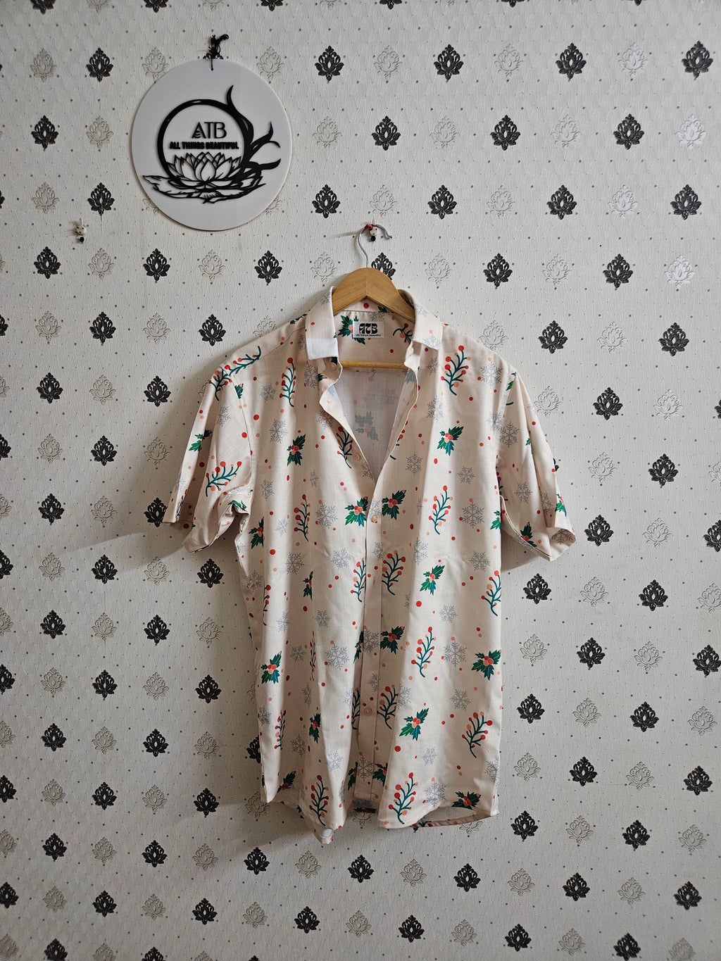 Printed Cotton Shirt - ATB ✨️