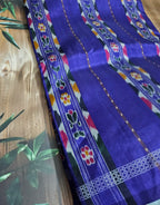 Bhagalpuri Tussar Silk Sarees - Ikkat print - ATB ✨️