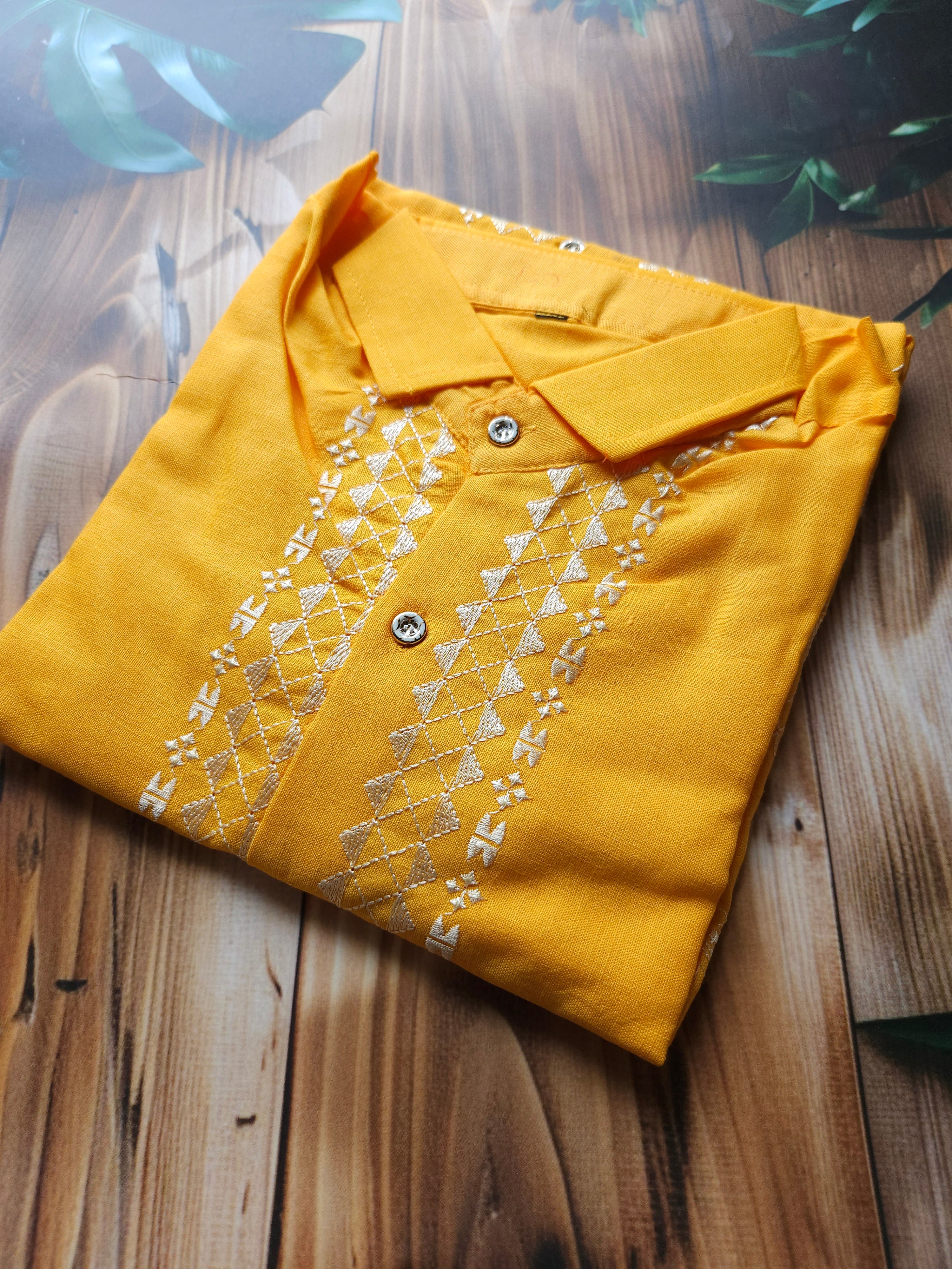 Men's Embroidered Shirt - Festive wear- ATB