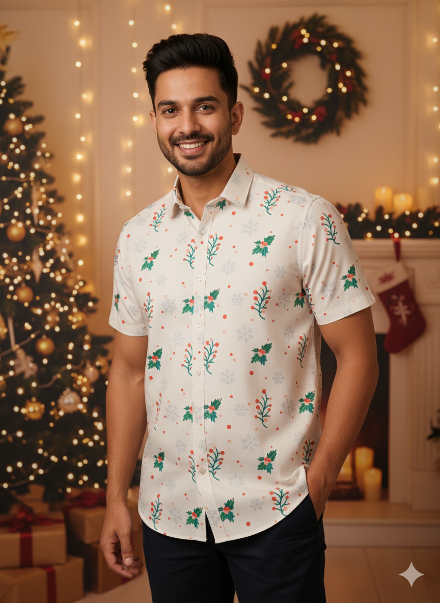 Printed Cotton Shirt - ATB ✨️