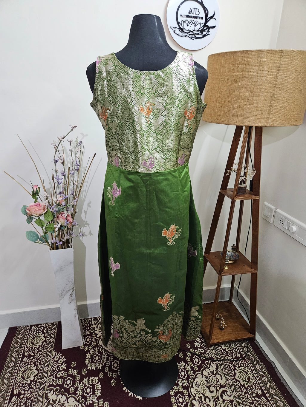 Designer wear - Silk Gown - ATB ✨️