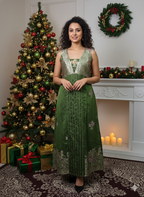 Designer wear - Silk Gown - ATB ✨️