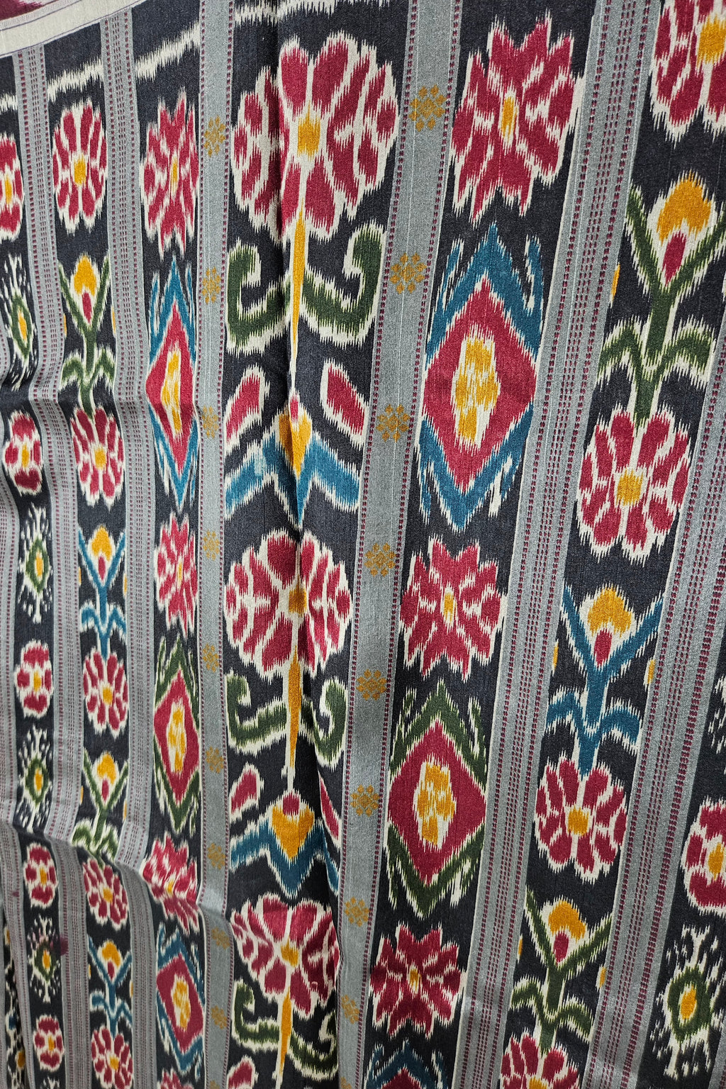 Bhagalpuri Tussar Silk Sarees - Ikkat print - ATB ✨️