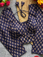 Readymade blouse - Ajrakh print