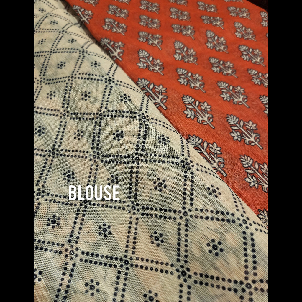 Jaipur print saree