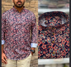 Men's Short kurta - Jaipur Print - Full sleeves - ATB
